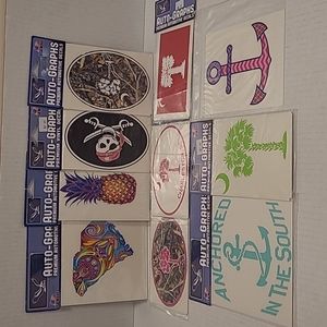 NWOT Lot of 27 South Carolina Auto-Graphs Decals